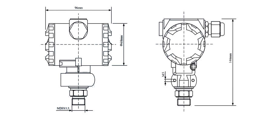 工業(yè)型壓力變送器 工業(yè)型壓力變送器